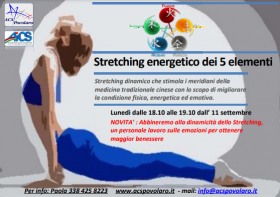 STRETCHING ENERGETICO DEI 5 ELEMENTI - acs povolaro