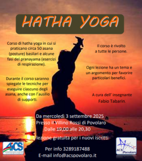 HATHA YOGA - acs povolaro