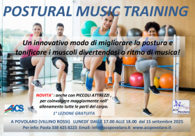 POSTURAL MUSIC TRAINING - acs povolaro