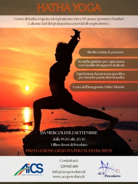 HATHA YOGA - acs povolaro